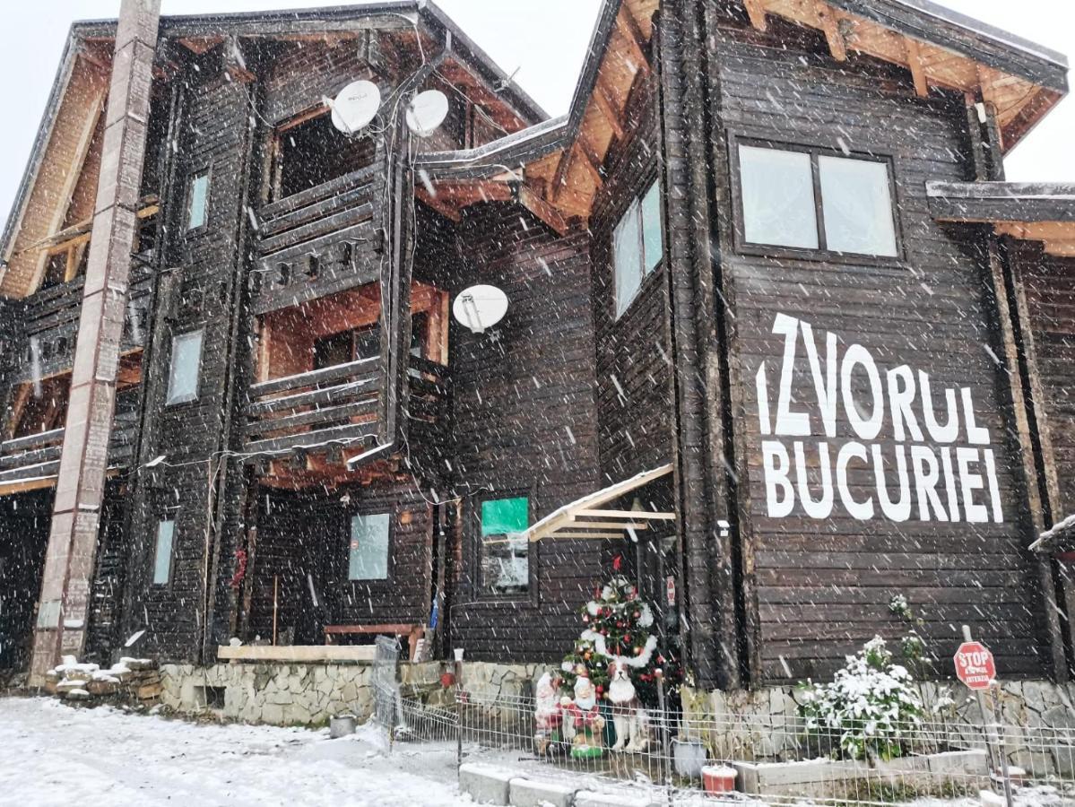 Pensiunea Izvorul Bucuriei Siriu Exterior foto